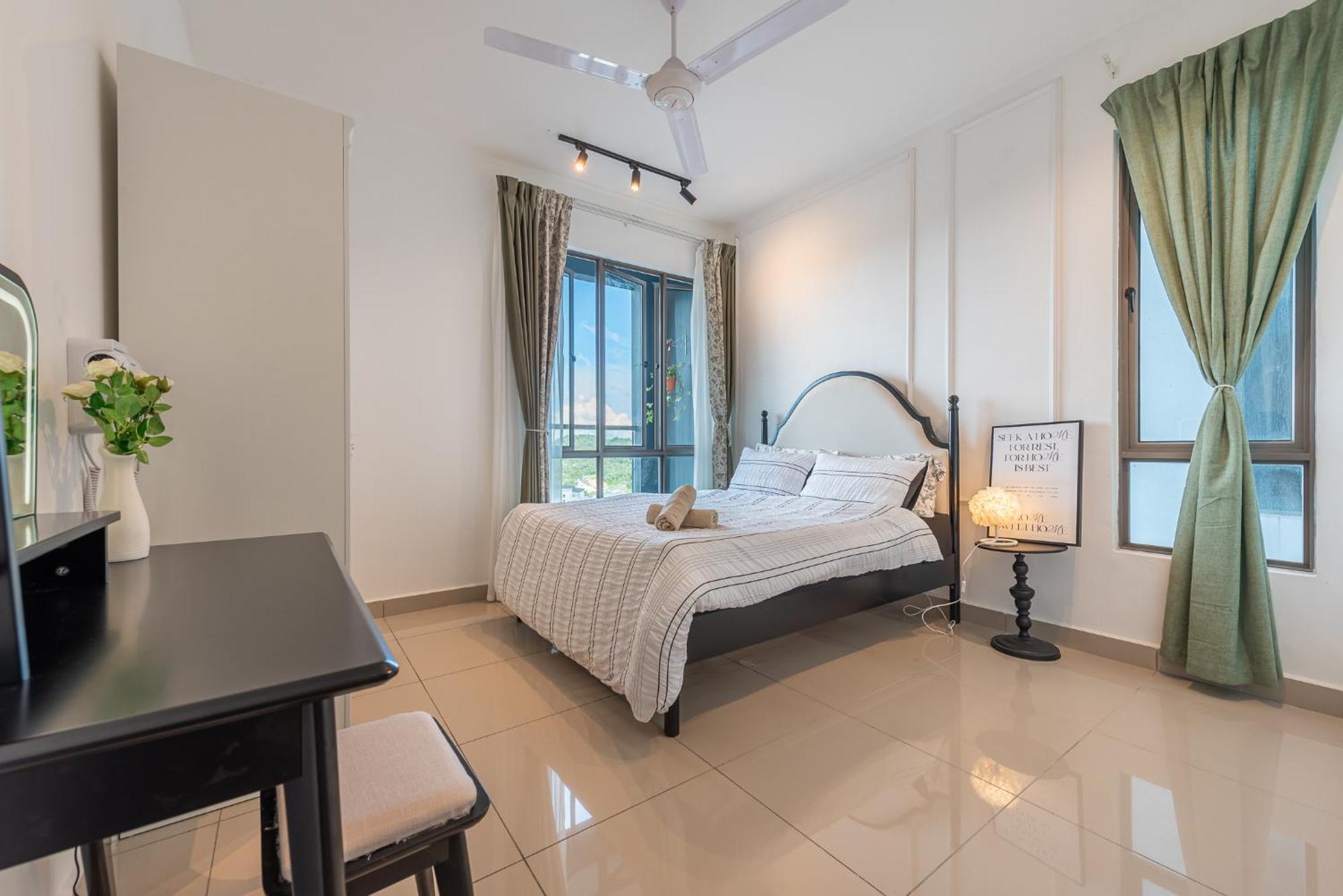 Pangsapuri Serene French Family Retreat With Sunrise View *