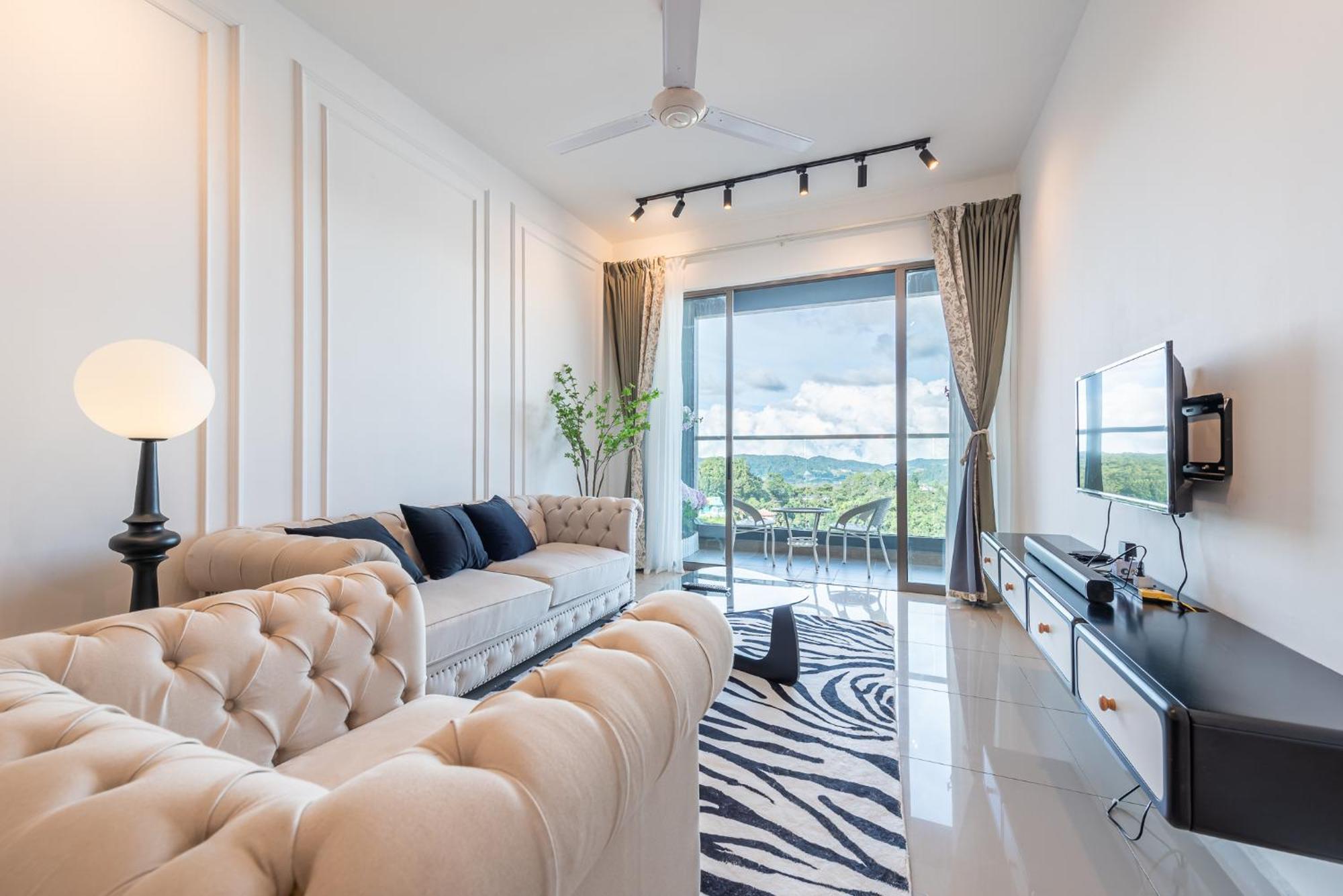 Serene French Family Retreat With Sunrise View Pangsapuri *